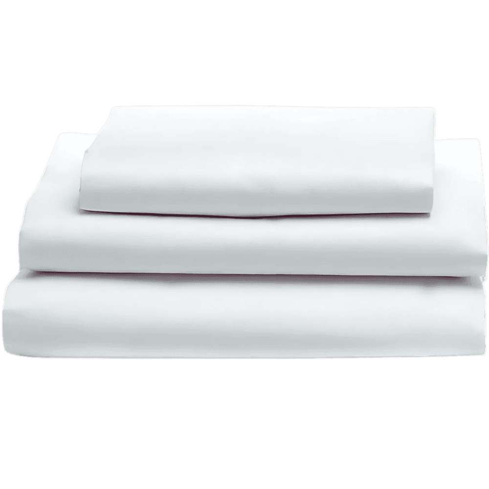 Lumbuz Serisi 120 Tel Tek Kişilik Düz Saten Çarşaf 160x240 cm (Sadece Çarşaf)